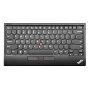 Lenovo ThinkPad TrackPoint Keyboard II (US English) - Wired/Wireless Connectivity - Bluetooth - 2.40 GHz - USB Type A Interface - English (US) - Trackpoint - Windows, Android, PC - Black