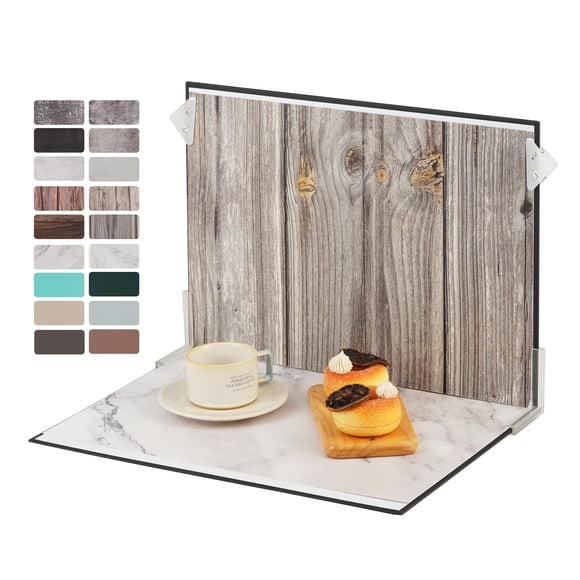 Kit de telón de fondo para fotografía de productos Meking, 9 piezas, 18 patrones