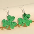 thumbnail image 2 of Earrings St Patricks Day Accessories Clovers Jewelry European and American Miss, 2 of 6