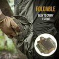 thumbnail image 5 of 6" Foldable Half Face Airsoft Mesh Mask with Ear Protection, Military Tactical Lower Face Protective Mask khlai, 5 of 5