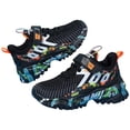 thumbnail image 4 of Zshosam Kids Shoes Boys Running Shoes Kids Non Slip Walking Sneakers Lightweight Shoe for Kid Size 11,(Orange Little Kids 11), 4 of 8