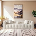 thumbnail image 3 of Phoenix Mid Century Modern Living Room Modular Sofa in Ivory Chenille, 3 of 7