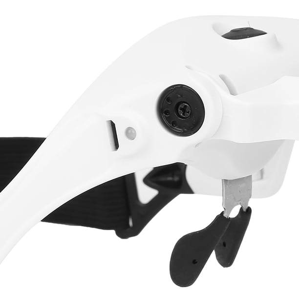 Lupa LED Montada En La Cabeza, Lupa Portátil Recargable Con Diadema Para Investigación Para Costura Para Odontología Para Cirugía