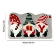 thumbnail image 3 of PEIBang Christmas Gnomes Rug Bathroom Decor,Cute Christmas Rug for Bedroom Kitchen,Non-Slip Bath Mat for Winter Holiday Decorations, 3 of 6