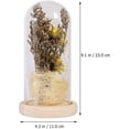 thumbnail image 2 of Enchanted Flower Lamp, Artificial Sunflower In Glass Dome, Led Lamp, 2 of 5