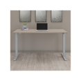 thumbnail image 2 of BBF Move 40 - Sit/standing desk - rectangular - sand oak, 2 of 8
