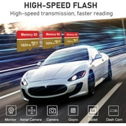 Micro SD Card 1024 TF Card Class 10 Micro SD Memory Cards 1024 High Speed with SD Card Adapter for Camera,GOPRO,Smartphone 3-pack