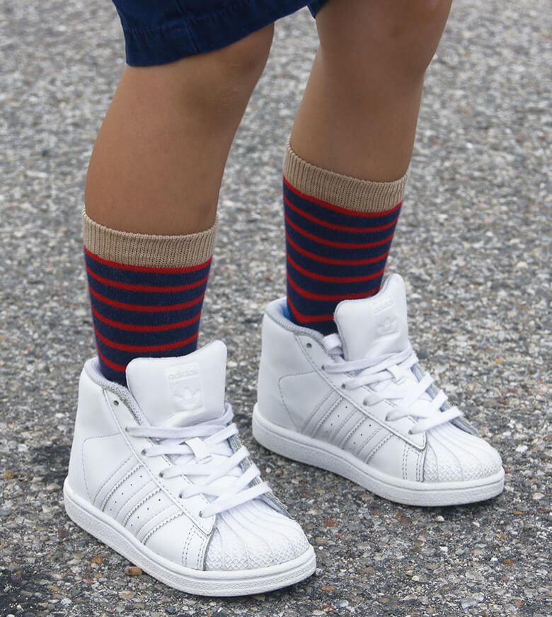 Jefferies Socks Boys Socks, 6 Pack Multi Stripe Fashion Pattern Crew Sixes XS - M
