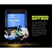 BLAUBECK Running Essentials Gift Box - Marathon Accessories for Men & Women - Triathlete & Beginner Gear