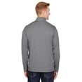 thumbnail image 2 of Team 365, The Men's Zone Sonic Heather Performance Quarter-Zip - DK GREY HEATHER - S, 2 of 2