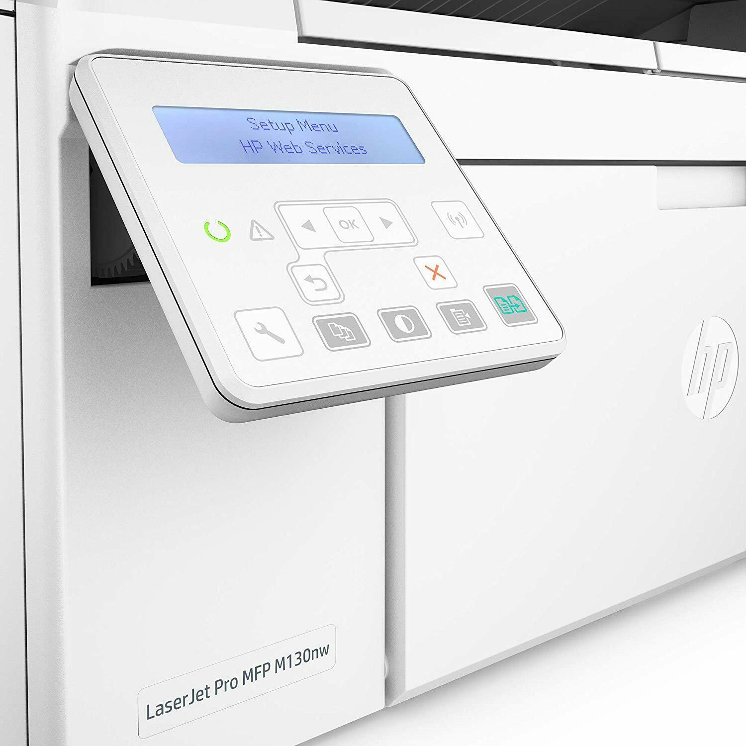 HP LaserJet Pro MFP M130nw Wireless Black & White All-In-One Printer - image 3 of 9