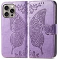 thumbnail image 6 of Case for iPhone 16 Pro Max Wallet Case for Women, Leather Flip Phone Case with Kickstand Magnetic and Card Holder Protective Case Cover for iPhone 16 Pro Max 6.9 inch Butterfly Blue SD, 6 of 10