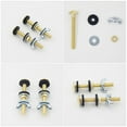 thumbnail image 4 of Toilet Tanks Bolt Replacement Steel Screws Seal Washers Nut Leakproof Design Easy Setups Tanks Mounting Systems, 4 of 8