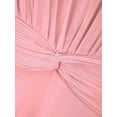 thumbnail image 7 of iiniim Big Girls Sleeveless Knotted Waist Chiffon Flower Girl Wedding Bridesmaid Party Gown Dress, 7 of 7