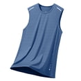 thumbnail image 2 of Ccpelsie Mens Tank Tops Workout Sleeveless Shirts Casual Tees Gym Muscle Shirts for Men(Blue,L), 2 of 9