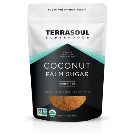 Terrasoul Superfoods Organic Coconut Palm Sugar, 2.0