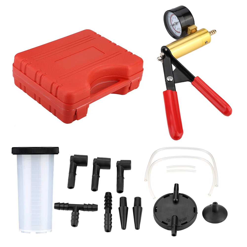 Brake Fluid Bleeding Set, With Carry Case Vacuum Pump Test Set, Truck Diagnosis For Car