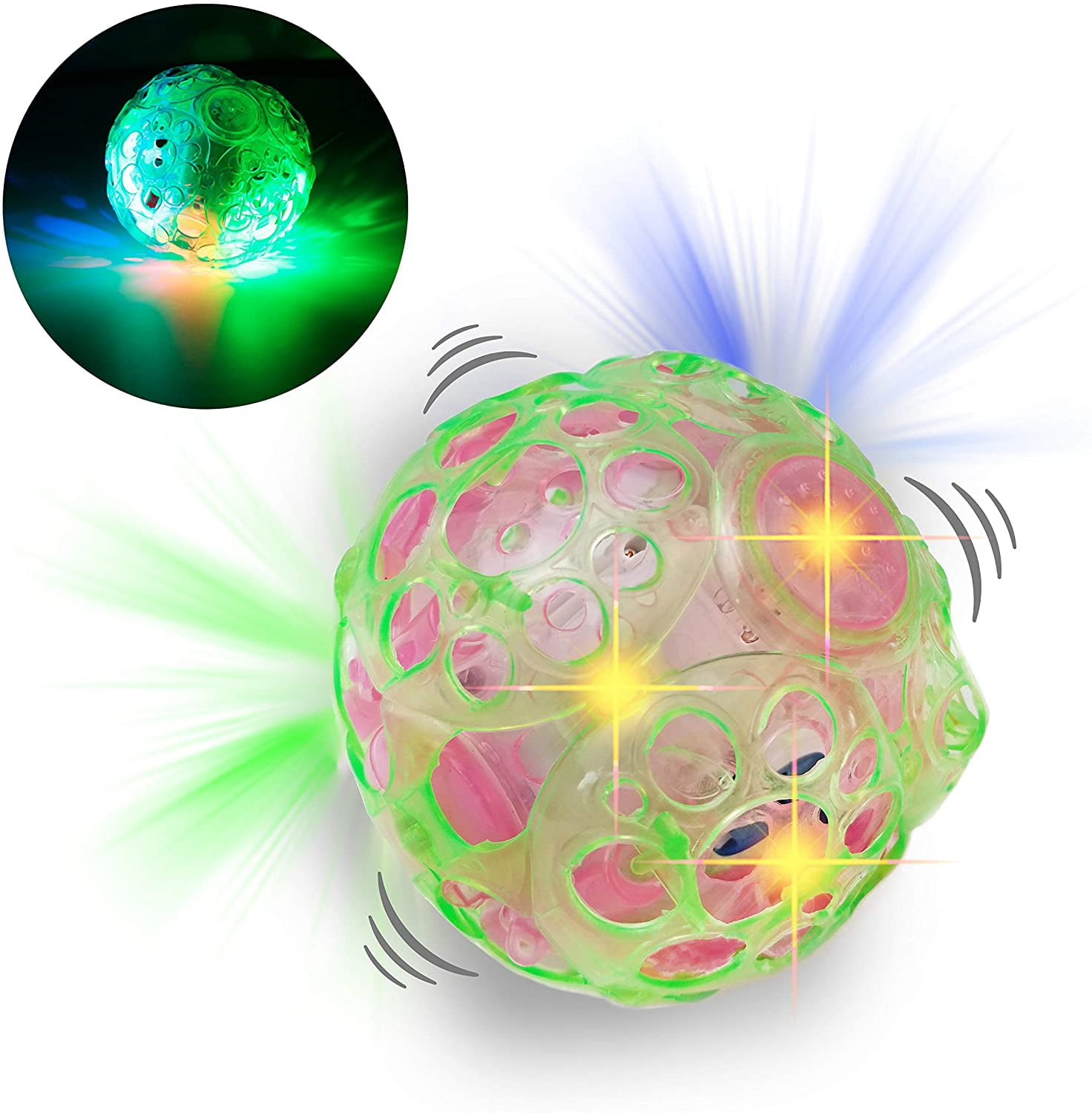 jumping vibrating ball