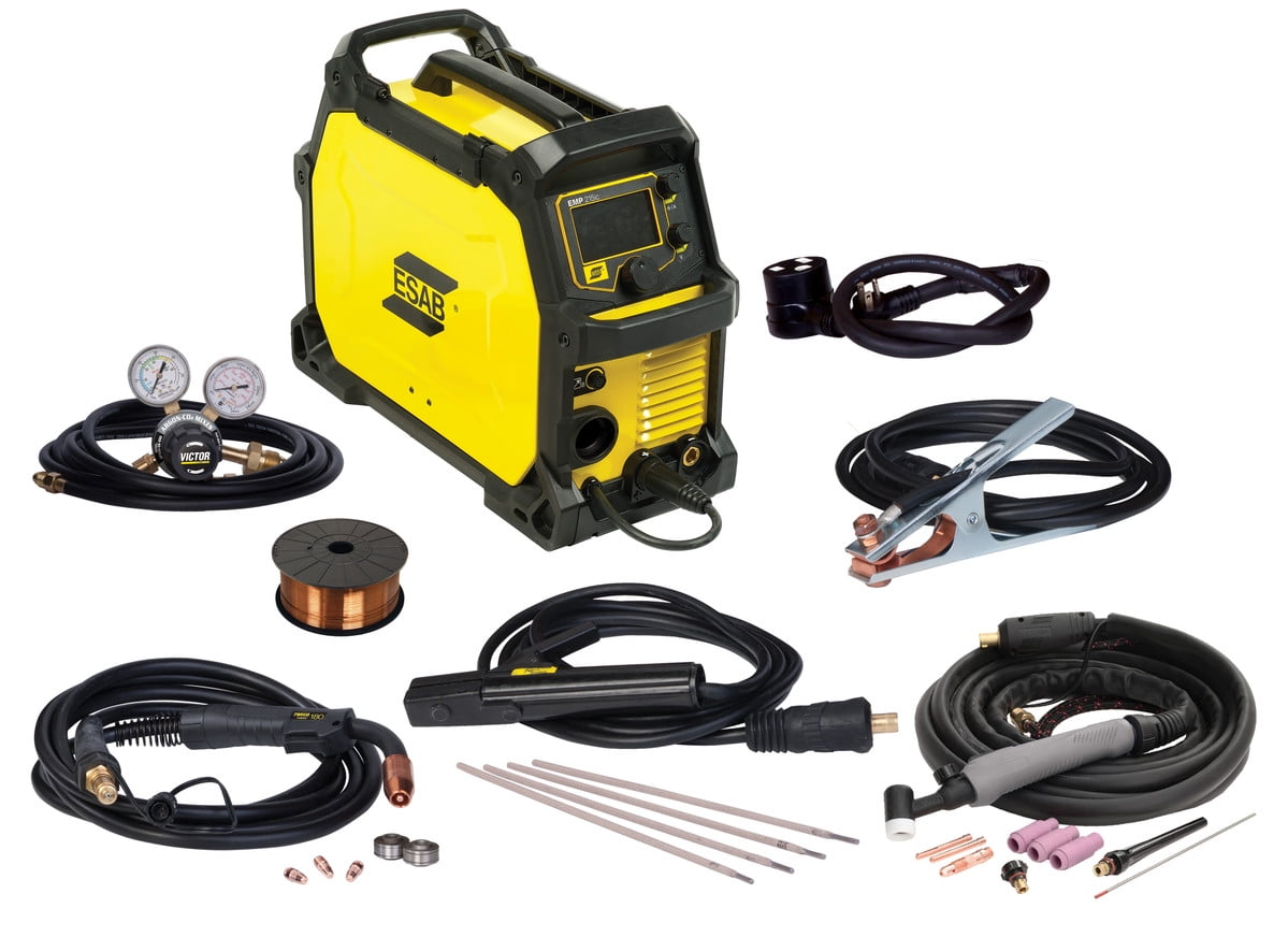 ESAB 0558102240 REBEL EMP 215IC Multiprocess MIG/TIG/Flux/Stick Welding System, sMIG Technology
