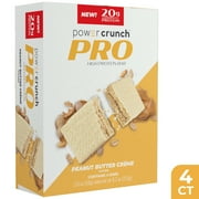 Power Crunch PRO Protein Energy Bar Peanut Butter Cream, 8.2 oz, 4 count