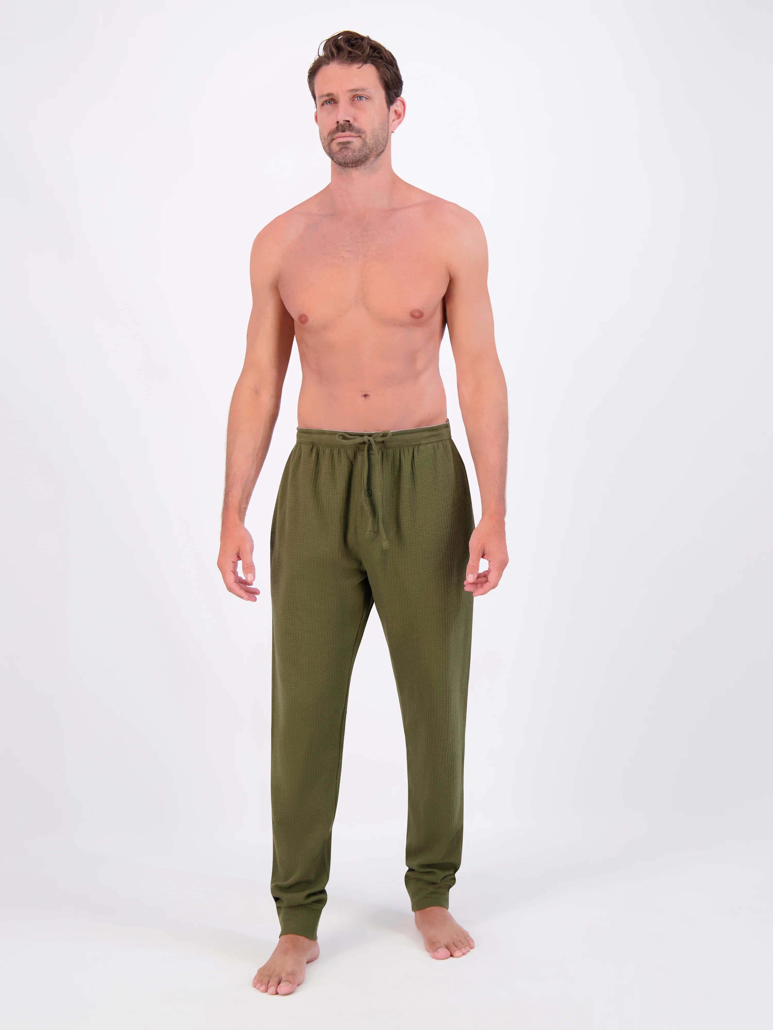 Hanes Originals Men's Cozy Thermal Joggers, Sizes S-2XL