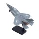 thumbnail image 2 of Modelo de avión de combate de aleación, coleccionables de aviación, escala 1:72, juguete de avión para niños. Gris, 2 of 9