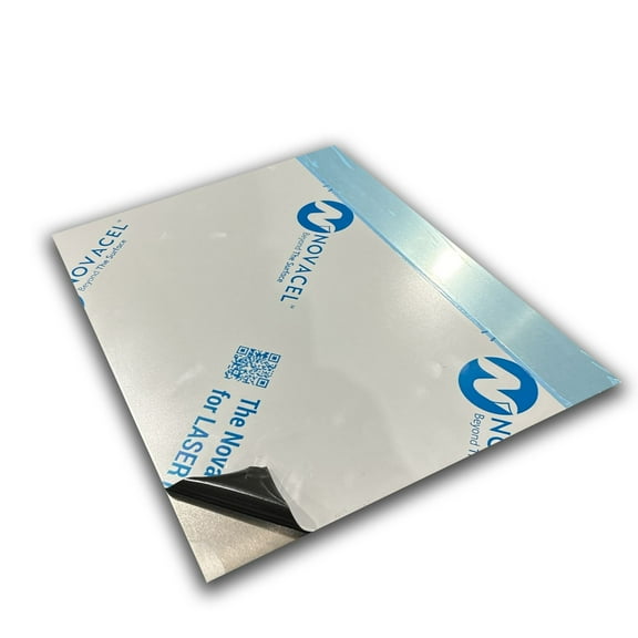 0.125" x 18" x 24" Thickness, 5052-H32 Aluminum Sheet, Mill Finish w/PVC