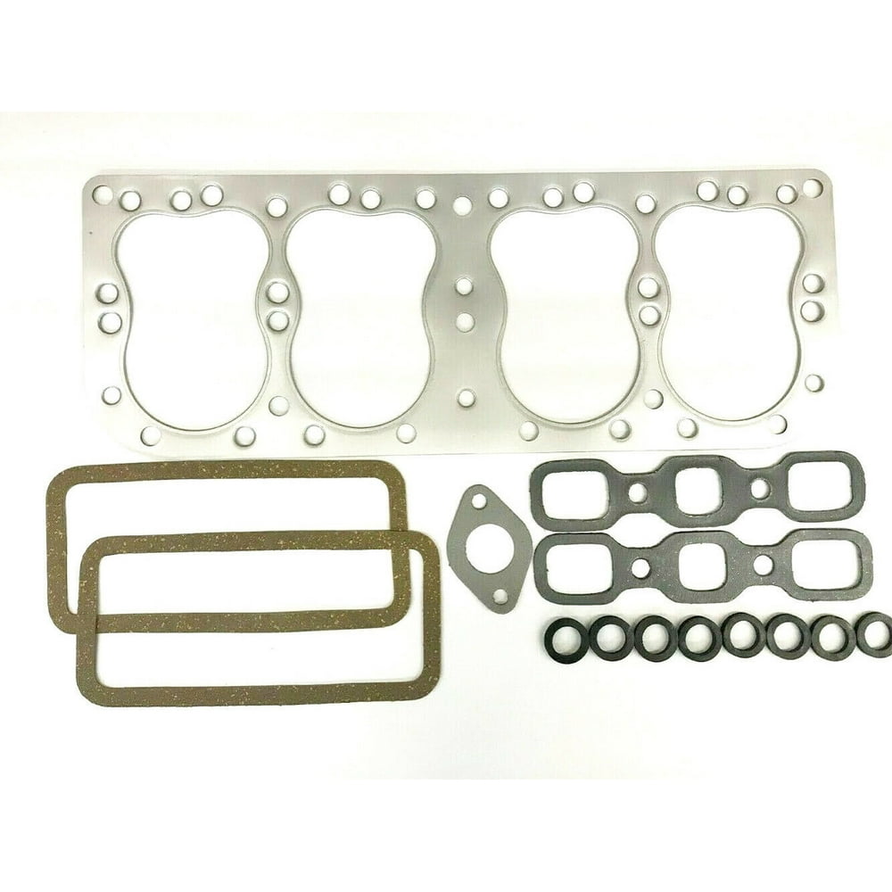 8N6051S Upper Gasket Set for Ford Tractors 2N 8N 9N Metal Head 3A40HSM