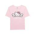 thumbnail image 3 of Hello Kitty Women's Graphic Tee and Short Set, 2-Piece, Sizes XS-3X, 3 of 8