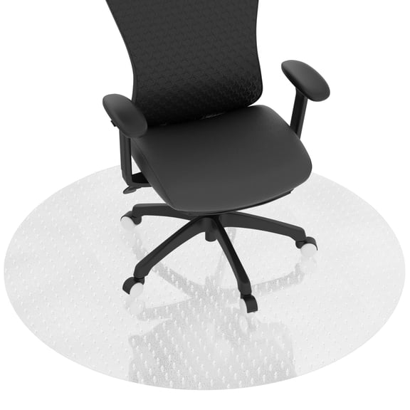 Office Chair Mat for Carpet, 36"Round Carpet Protector Mat, Sturdy Carpet Chair Mat with Studs for Office, Home and Gaming Floor