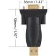 thumbnail image 3 of Usb To Rs232 Adapter With Chipset, Usb To Db9 Serial Converter For Windows 10, 8.1, 8, 7, Vista, Xp, 2000, Linux And Mac Os X 10.6 And Above - USB male to DB9 male, 3 of 6