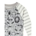 thumbnail image 2 of Wonder Nation Baby & Toddler Boys Animal Cotton Sleep Set, Sizes 2T-5T, 2 of 3