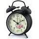 thumbnail image 1 of Twin Bell Loud Alarm Clock, 4 inches Silent Desk Clock with Backlight for Heavy Sleepers Adults, Battery Operated for Table, Bedroom, Bedside, Room De, 1 of 4