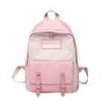 thumbnail image 2 of Fashion Women Nylon Zipper Capacity Student Backpack Travel Couple Bag, 2 of 2