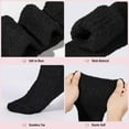 thumbnail image 4 of Women's Fuzzy Long Socks Fluffy Winter Plush Leg Warmers Winter Warm Knee Socks Thermal Socks, 4 of 6
