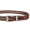 thumbnail image 3 of Cinturón de Cuero Trenzado Casual y de Vestir para Hombre Dockers, Color Caqui, Talla 36, 3 of 6