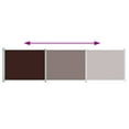 thumbnail image 2 of vidaXL Auvent Latéral Rétractable pour Patio 600x160 cm Brun, 2 of 5