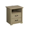 thumbnail image 2 of Mainstays Harrington 2 Drawer Nightstand, Washed Oak Finish, 2 of 14