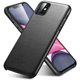 thumbnail image 1 of Funda de piel autentica compatible con iPhone 11 - Cuero real de alta calidad Levamdar 2033253-1, 1 of 8