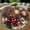Christmas Plum, variant on Circle Area Rug, Amethyst Washable Non-Slip Floor Carpet, Soft Rug for Living Room Bedroom Decor 24 Inch