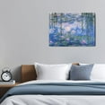 thumbnail image 3 of Claude Monet Canvas Wall Art - Water Lilies Classic Artwork Picture Print with Framed Famous Oil Painting Hang for Home Office Bedroom Living Room Wall Decor-16" X12", 3 of 7