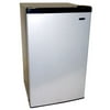 Haier 4.4 Cu. Ft. Refrigerator Freezer Black Cabinet/ Stainless Steel Door