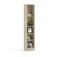 thumbnail image 5 of Tvilum Element Tall Narrow 5-Shelf Office Bookcase for Adults, Oak Structure, 5 of 8