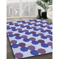 thumbnail image 2 of Ahgly Company Indoor Square Patterned Purple Amethyst Purple Area Rugs, 3' Square, 2 of 6