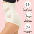 thumbnail image 4 of 1/2/3 Pack Women Shapewear Slimmer Body Shaper Hi-Waist Tummy Control Compression Butt Lifter Panties Girdle, 4 of 6