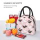 thumbnail image 5 of Disketp Swan And Flowers2 Bolsa Térmica para Almuerzo, Lonchera con Abertura Amplia y Gran Capacidad, Organizador Reutilizable para Mujeres, Hombres y Adultos, 5 of 6