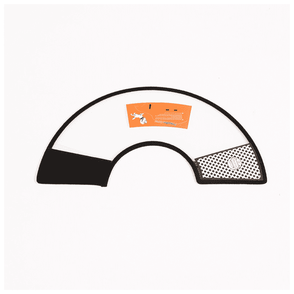 GASTROPOD Dog Cone Collar for Post-Surgery Recovery, Soft Donut Cone for Dogs and Cats, Waterproof Recovery Collar with Adjustable Strap, Gentle Healing Protection for Pets After Surgery, Size L