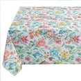 thumbnail image 5 of Benson Mills Spillproof Spring/Summer Durable Heavyweight Fabric Indoor Outdoor Tablecloth, Washable Table Cloth for Rectangle Tables, Picnic/Patio Table Covers (60" x 104" Rectangular, Jillian), 5 of 6