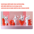 thumbnail image 2 of Chinese Zodiac Year Rabbit Ornament Love 'S Day Gift 2023 Chinese New Year Decoration, 2 of 6