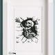 thumbnail image 4 of ShinYu Halloween Skull Wall Stickers Horror Art Wall Decals Removable Pvc Peel And Stick For Halloween Party Toilets Door Living Room Bedroom Kitchen Decorations, 4 of 6